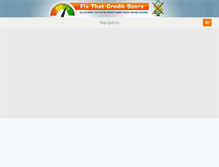 Tablet Screenshot of fixthatcreditscore.com